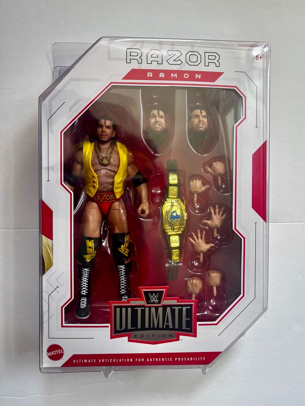 WWE Ultimate Edition Razor Ramon with defender